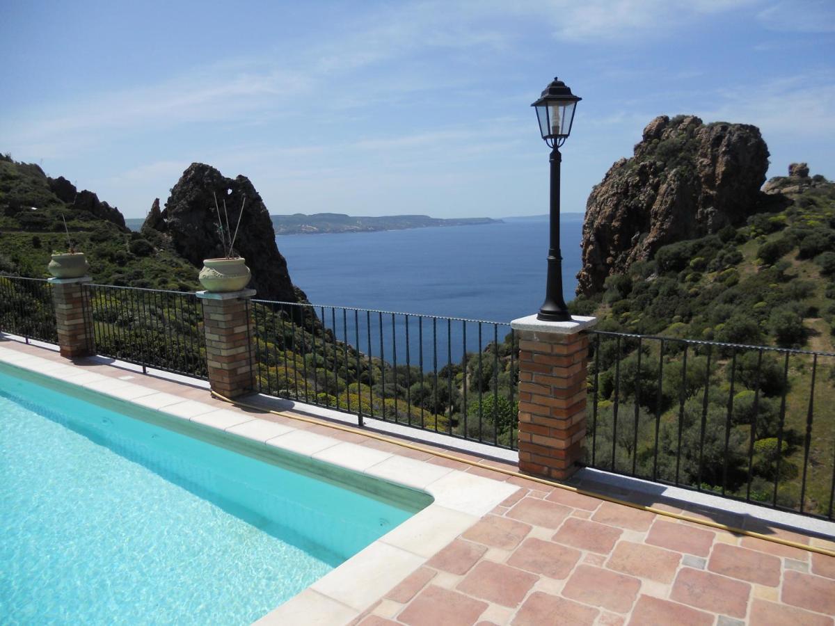Villa Tramonti Sul Mare Nebida Bagian luar foto