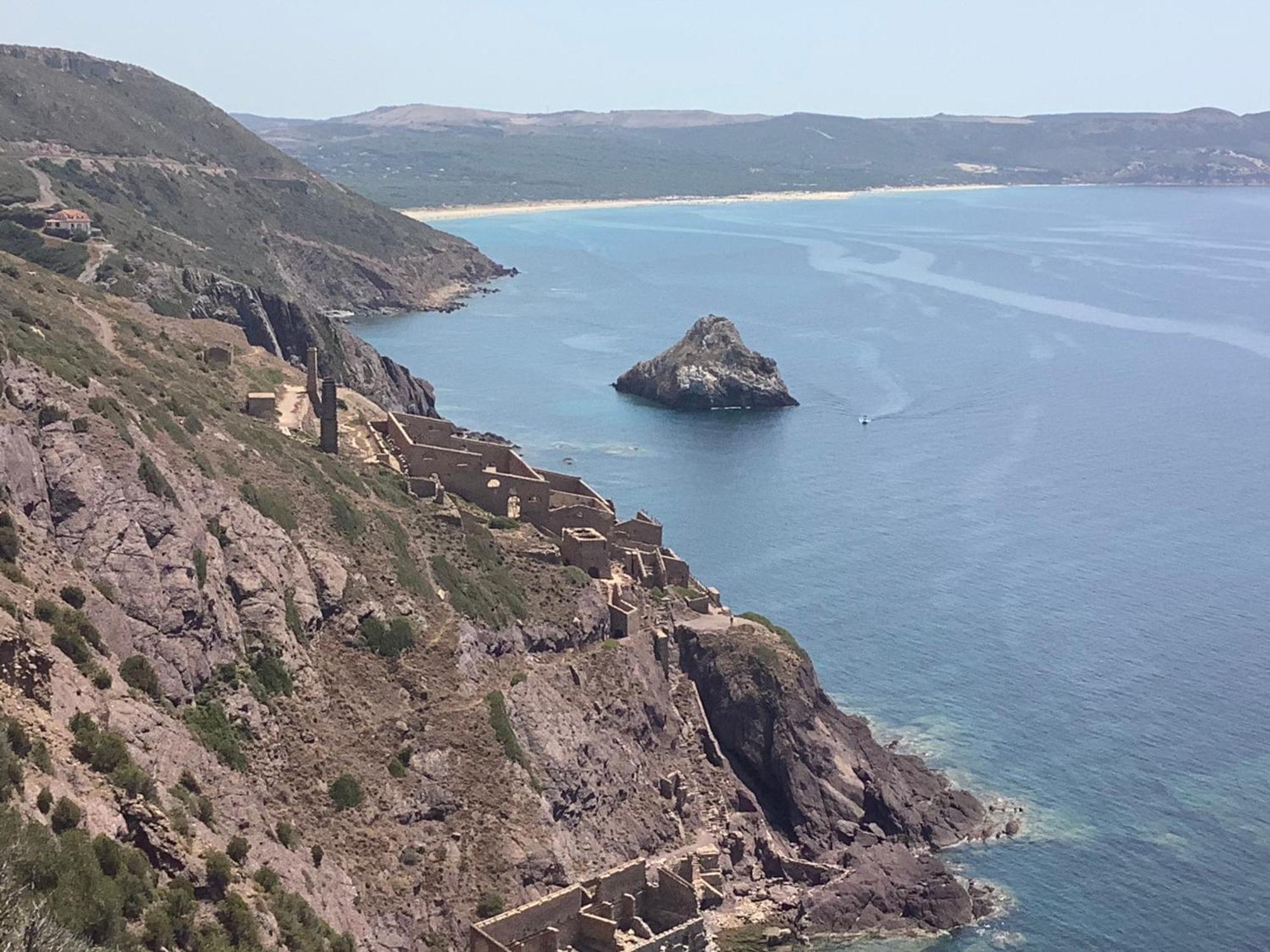 Villa Tramonti Sul Mare Nebida Bagian luar foto